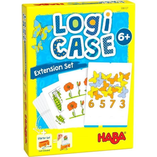 HABA - LogiCASE 6+ Extension "Nature" - Pusselspel som stimulerar logiskt tänkande och koncentration - Barn 6 år och +