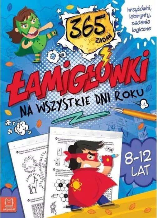 Casse-tête Aksjomat - 87724A05388KS - Axiom Puzzles 365 problem 8-12 år