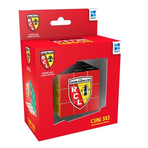 Casse-tête Megableu - 678298 - Kub 3 X 3 RC Lens, , Röd och Gul