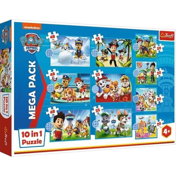 TREFL - PAW PATROL, DET PÅLITLIGA HÅNDPATRULLETEAM - CASSE-T