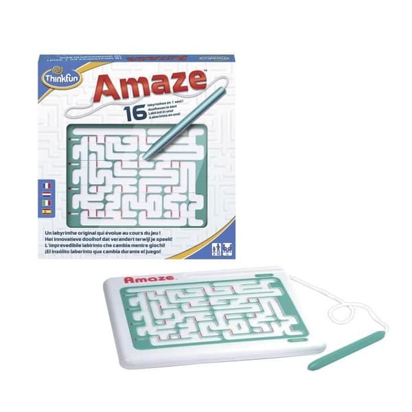 Ravensburger Amaze logikspel - 16 utmaningar - Blandat - Från 8 år