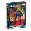 Miniatyrbild 3 av 3: Pussel - CLEMENTONI - Captain America - 1000 Bitar - Tillverkad i Italien - Miljövänlig