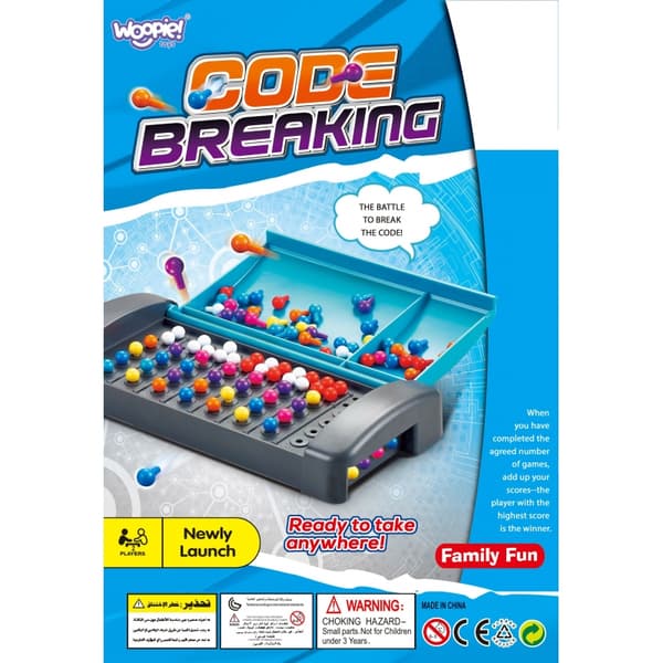 WOOPIE Logikspel Kodknäckare – Praktisk Version