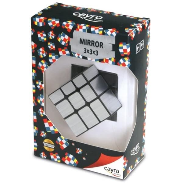 Cayro Mirror magisk kub - blanco - 12x17x7 cm