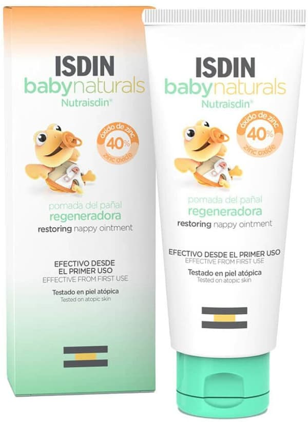 Protective Nappy Cream Isdin Baby Naturals  Ointment Zinc oxide 50 ml