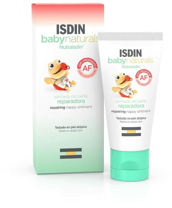 Protective Nappy Cream Isdin Baby Naturals  Ointment Miconazole 50 ml