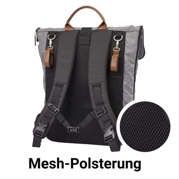 Gesslein skötväska - 638888000 - Skötväska 888 - Volym: 30,5 l - Tillbehör och fäste för barnvagn - Med