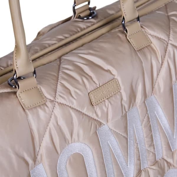 CILDHOME - Mammaväska Quiltad skötväska Beige