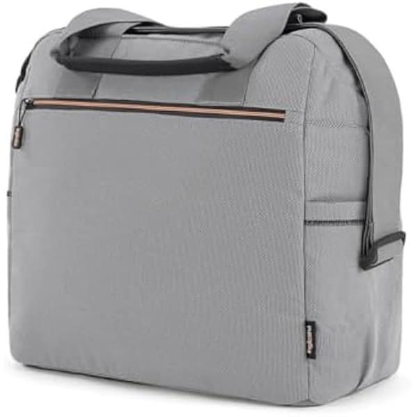 Inglesina Aptica XT Day Bag, Grå, skötväska för nyfödd, multifunktionell, praktisk och rymlig, för mamma och pappa, slitstark