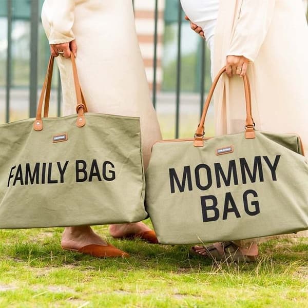 CILDHOME - Mommy Bag Skötväska i canvas Khaki