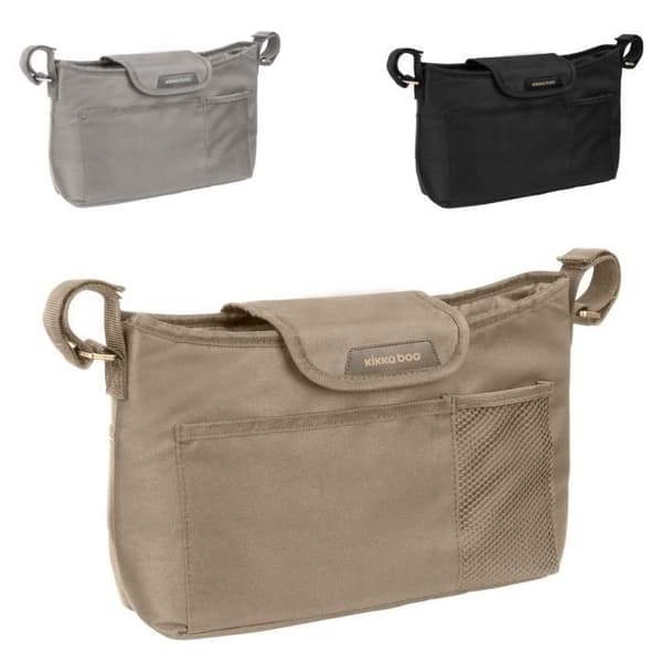 Kikkaboo, Ella skötväska med dragkedja, fack för nappflaskor [Beige]