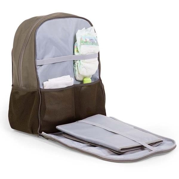 BARNHEM - Pappa Bagpack Canvas Skötväska Khaki