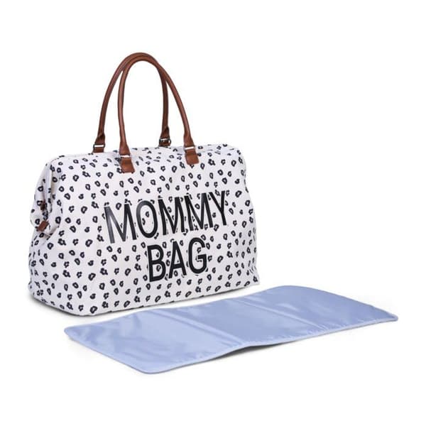Mommy Bag BARN skötväska - Leopardmodell - Daily - 55x30x40cm