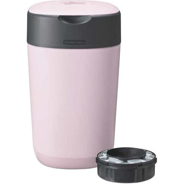 Tommee Tippee - Twist &amp; Click Diaper Bin - Pink