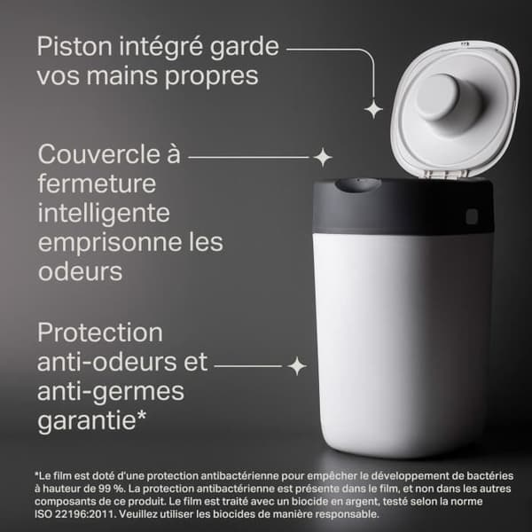 TOMMEE TIPPEE Twist & click blöjfack Vit FFP