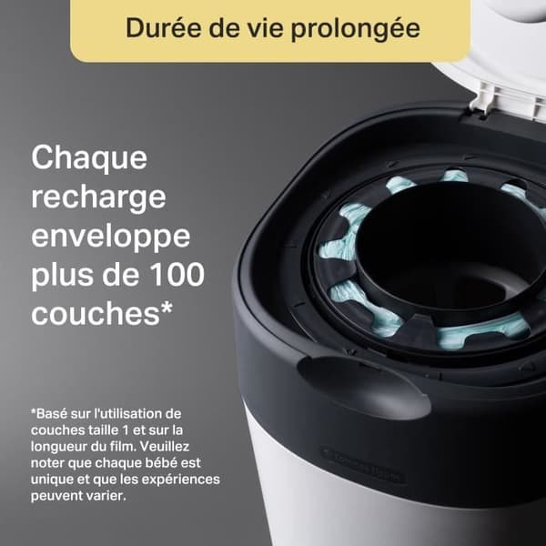 TOMMEE TIPPEE Twist & click blöjfack Vit FFP