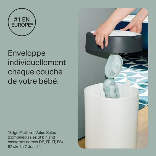 TOMMEE TIPPEE Twist & click blöjfack Vit FFP