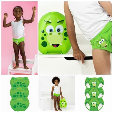 My Carry Potty Pottetreningsbukse 3-pack Dino 3-4 år
