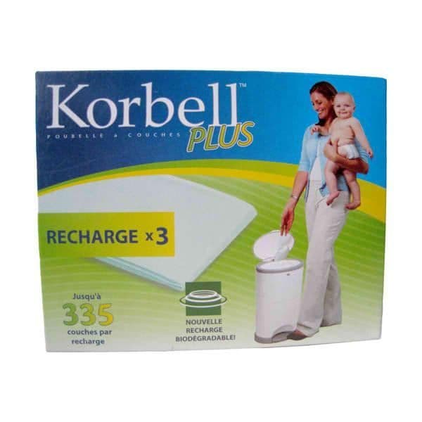 KORBELL PLUS Refill 3-pack för 26L behållare
