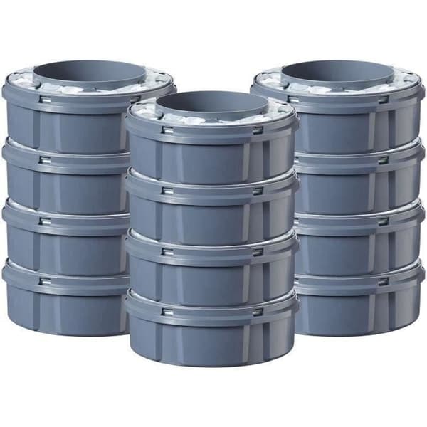 Tommee Tippee blöja Bin Refills för Twist &amp; Click och Sangenic TEC, 12-pack