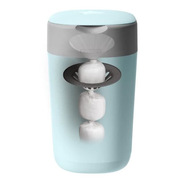 TOMMEE TIPPEE Vrid och klicka blöjbehållare Sangenic Tec, Blå