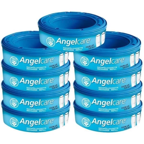 Angelcare papperskorgspåfyllning Paket med 9