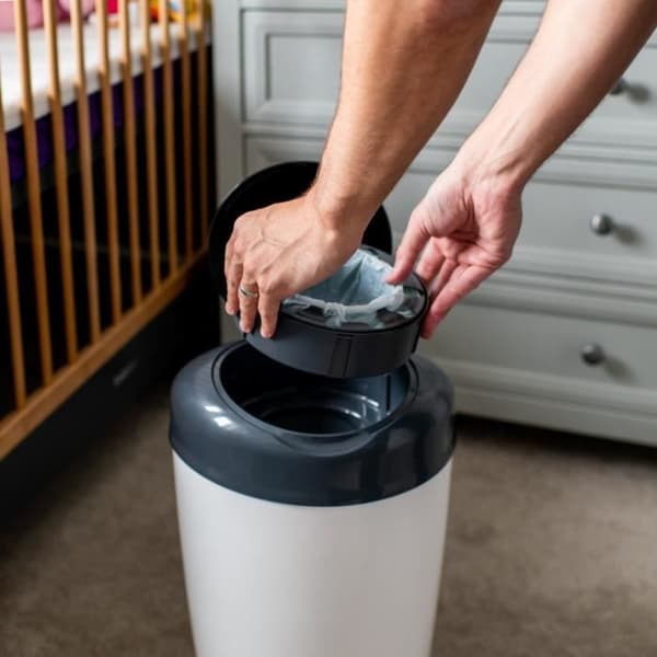 TOMMEE TIPPEE påfyllning av blöjbehållare för Simplee Sangenic, Anti-Odor och Anti-Germ 3-pack
