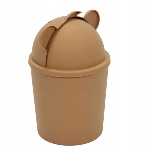 Blöjbehållare - blöjhink - blöjnät Proworld Liten soptunna i form av en nalle för barnrum, 1,5 l