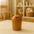 Miniatyrbild 2 av 4: Blöjbehållare - blöjhink - blöjnät Proworld Liten soptunna i form av en nalle för barnrum, 1,5 l