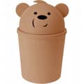 Miniatyrbild 1 av 4: Blöjbehållare - blöjhink - blöjnät Proworld Liten soptunna i form av en nalle för barnrum, 1,5 l