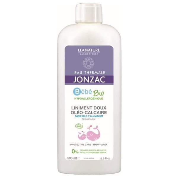 Jonzac Baby Soft Liniment Oleo-Limestone Organic 500ml