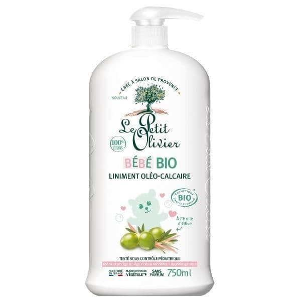 Le Petit Olivier - Oleo-Limestone Liniment - Organic Baby - Från födseln 750ml