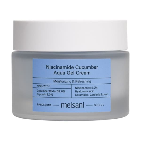 MEISANI - Niacinamidkräm med gurkvatten (gel) 50 ml grädde