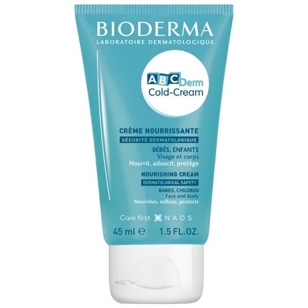 Bioderma Abcderm Kallkräm Fuktgivande Baby Ansikte och Kropp 45 ml