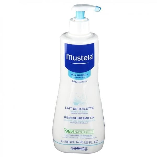 Latte di Toilette Mustela Normal Spade 500 ml 3504105034702