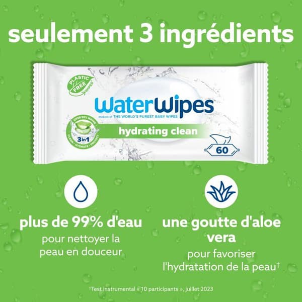Kräm för blöjbyte baby - reparerande kräm Waterwipes