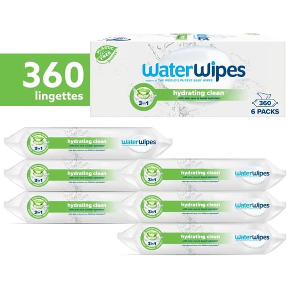 Kräm för blöjbyte baby - reparerande kräm Waterwipes