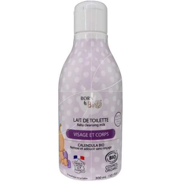 Born to Bio - Lait de Toilette för Ansikte och Kropp Calendula ekologisk - 300ml - Ekologisk Kosmetik