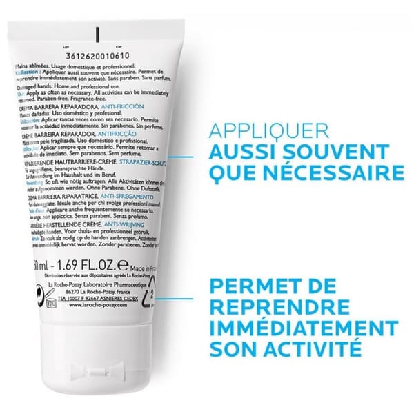 La Roche-Posay Cicaplast Mains Reparationskräm Barriär 100 ml