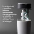 Miniatyrbild 6 av 6: Tommee Tippee Twist & Click skötbricka - rosa