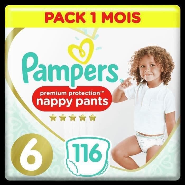 PAMPERS Premium-skyddsbyxor T6 X116 Pack 1 månad