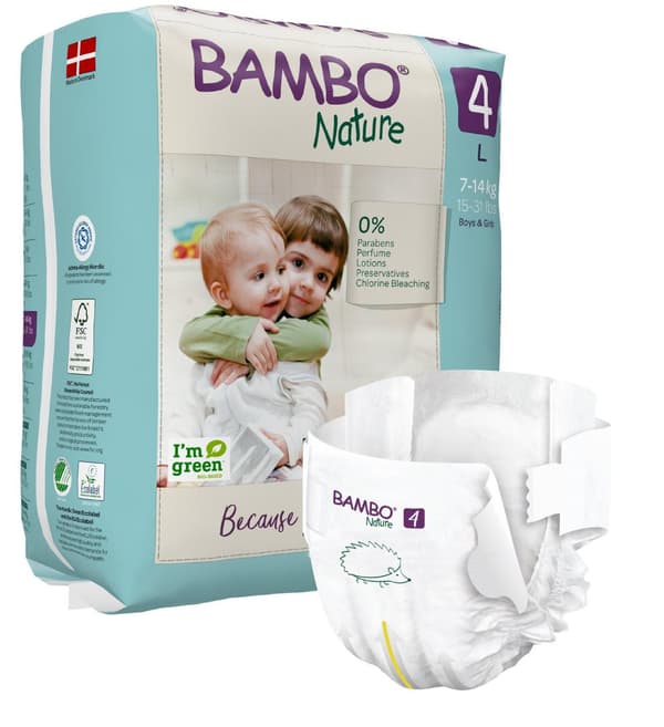 Blöja BAMBO Nature S4 7-14kg 24/fp