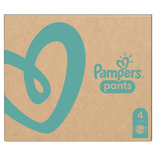 Pampers Pants Poika/Tyttö 4 176 kpl