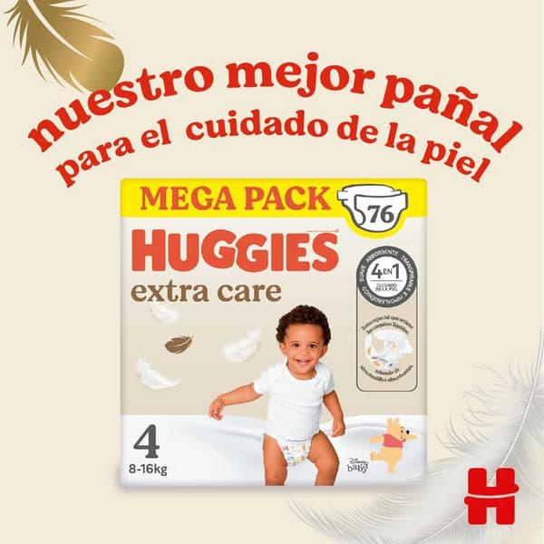 Huggies Blöjor Med Disney-storlek Extra Care 5 66 Enheter Durchsichtig