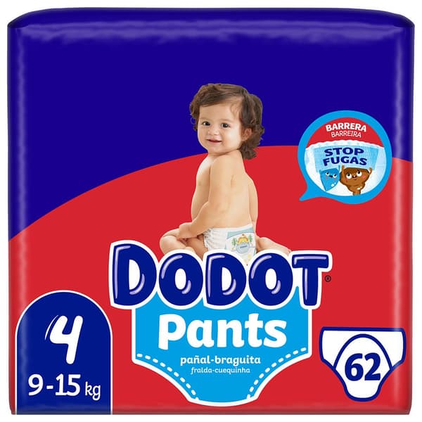 Dodot Blöjor Byxor Stl 4 62 Enheter Durchsichtig