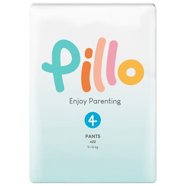 Pillo Blöjbyxor 132 st stl. 4 (9-14 kg)