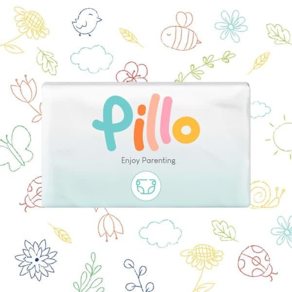 Pillo bleer 186 stk. str. 2 (4-8 kg)