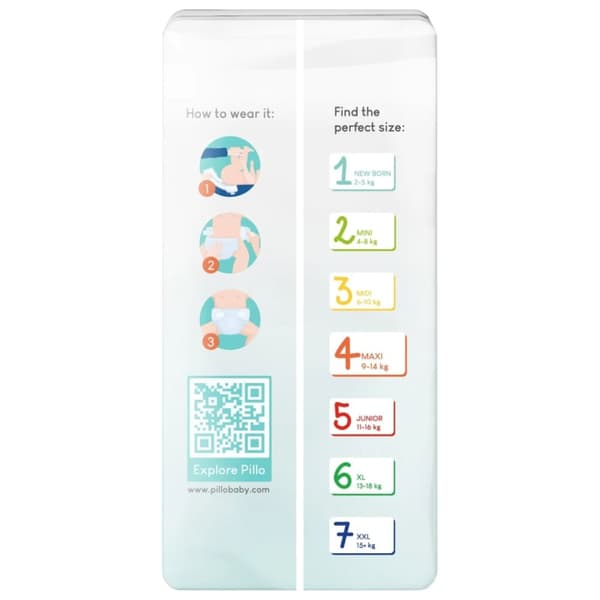 Pillo bleer 152 stk. str. 4 (9-14 kg)