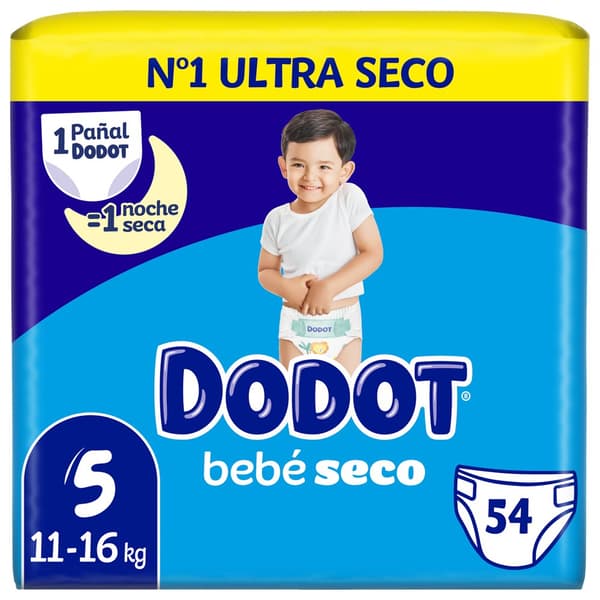 Dodot Scenstorlek 5 5 4 Enheter Blöjor Durchsichtig