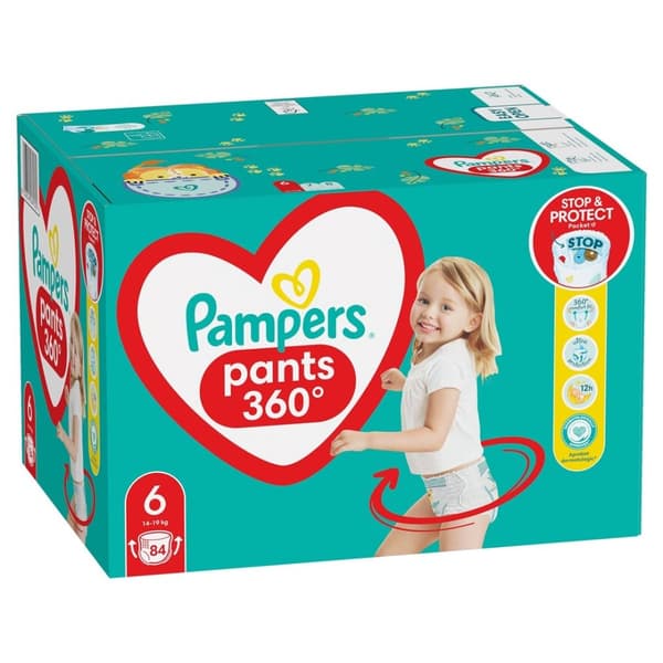 Pampers Bukser Drenge/Pige 6 84 stk.